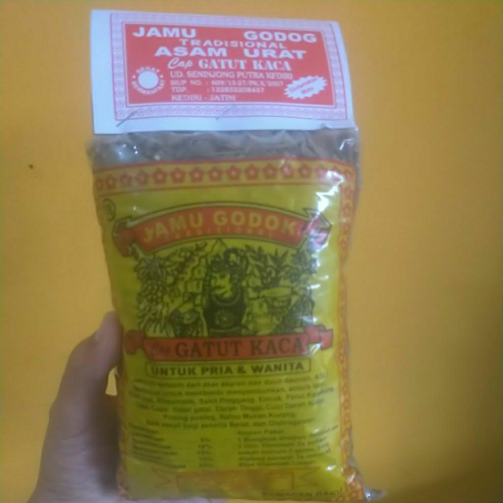 jamu godok cap Gatot kaca