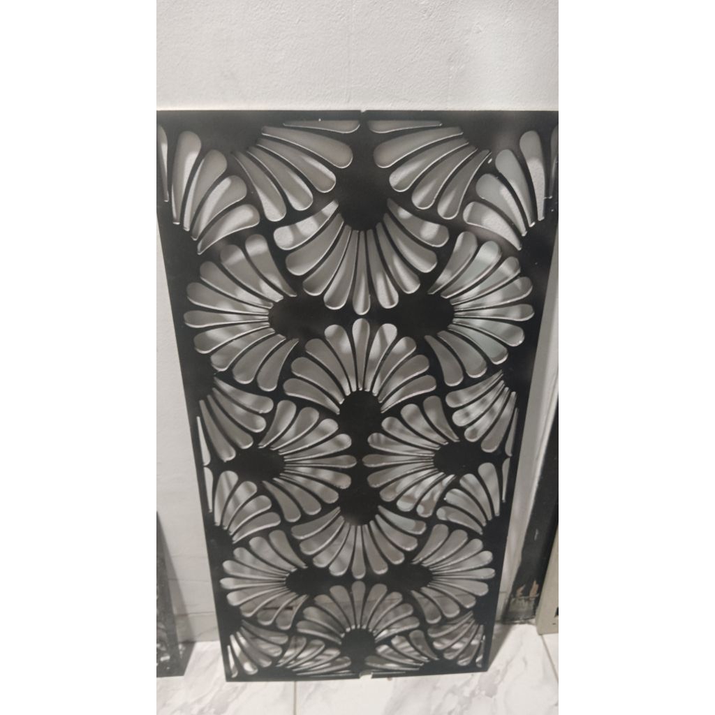 GRC Krawangan Atas Pintu | Motif Krawangan Minimalis