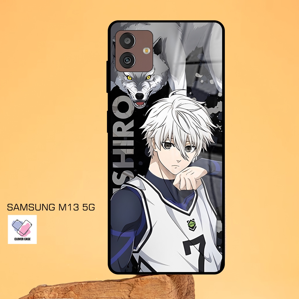 [AR96]  Case Glossy Case | SAMSUNG M13 5G | CASE KEKINIAN LUCU |  Casing Hp Kilau Motif NAGI SEISHIR