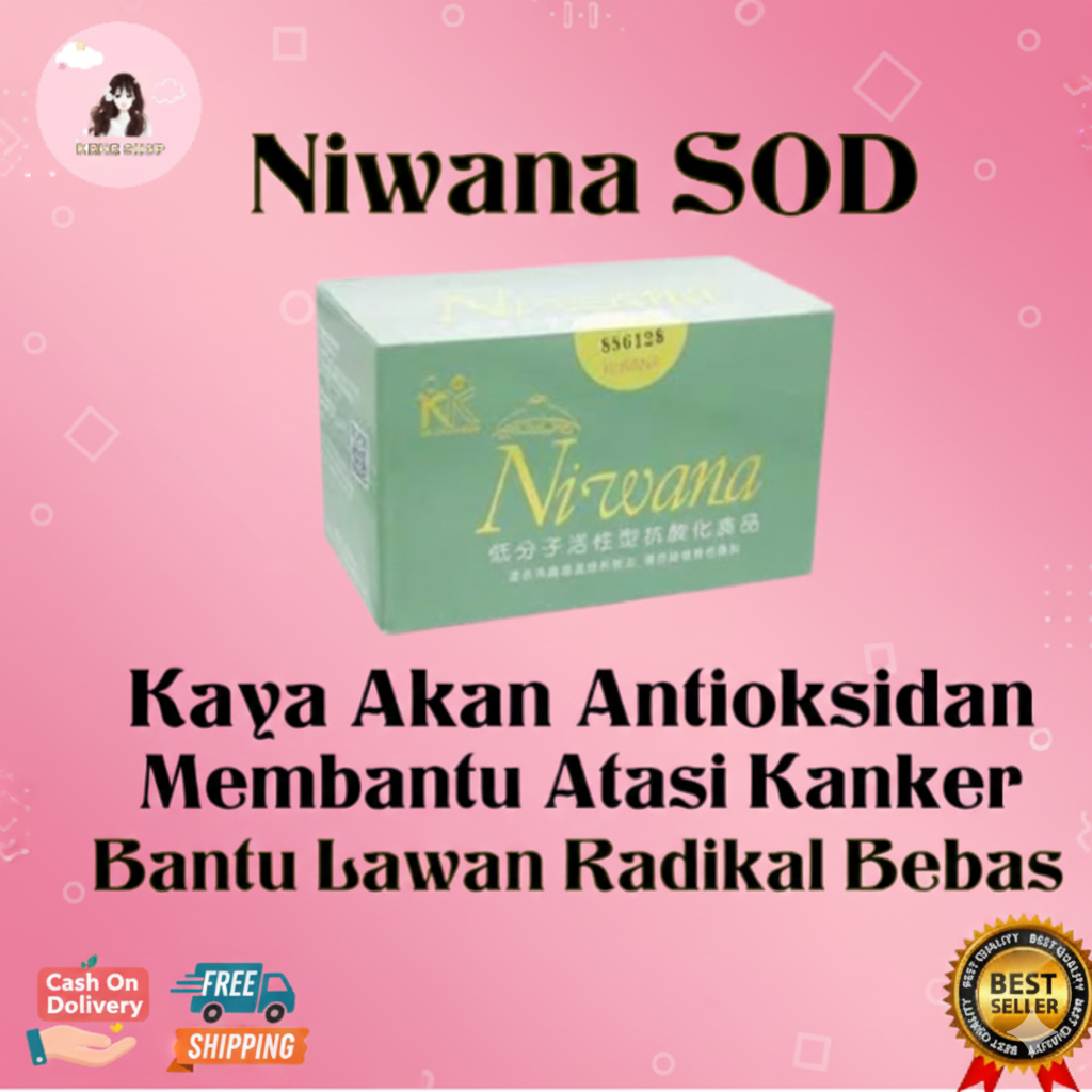 Obat Kanker Niwana SOD KK INDONESIA From Japan, antioksidan complex