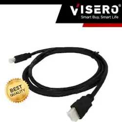 Kabel hdmi 1,5meter Visero / KABEL HDMI STANDARD MURAH 1.5Meter /HDMI TO HDMI / Kabel HDMI Hitam 1.5