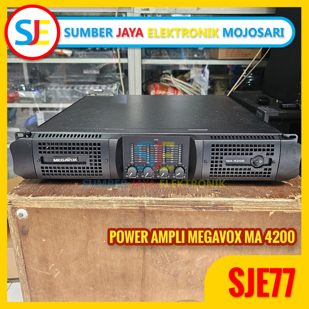 Power Amplifier Megavox MA 4200 / Power Megavox MA 4200