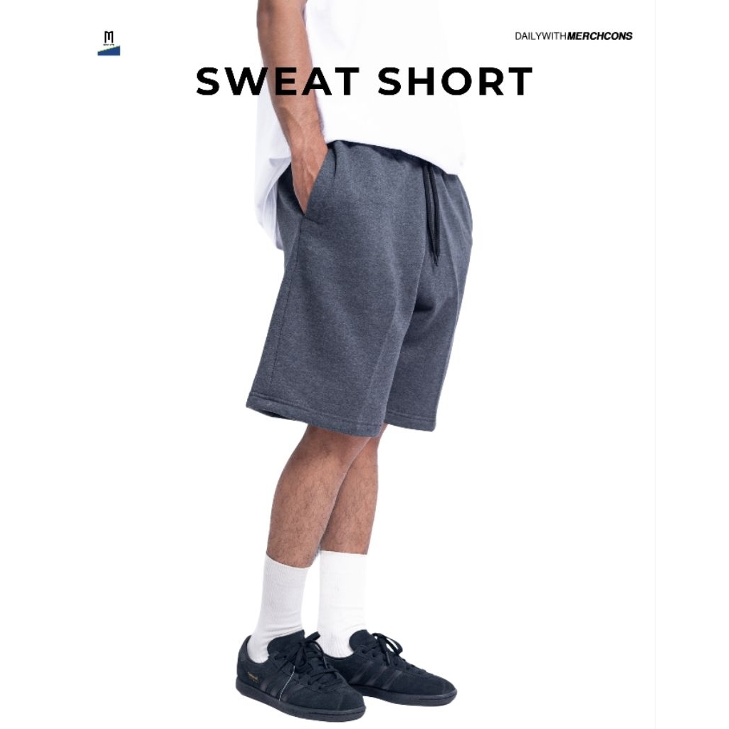 Merchcons Sweatshort - Darkgray