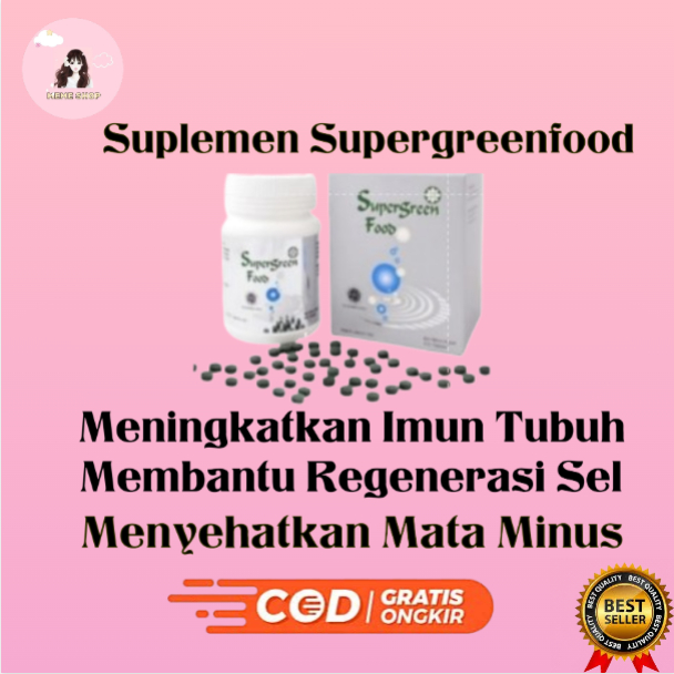 Supergreen Food (SGF) 600 tablet KK Indonesia
