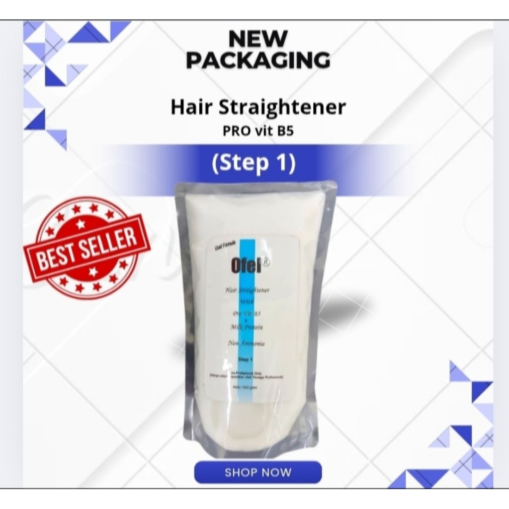 OFEL HAIR STRAIGHTENER GOLD FORMULA STEP 1