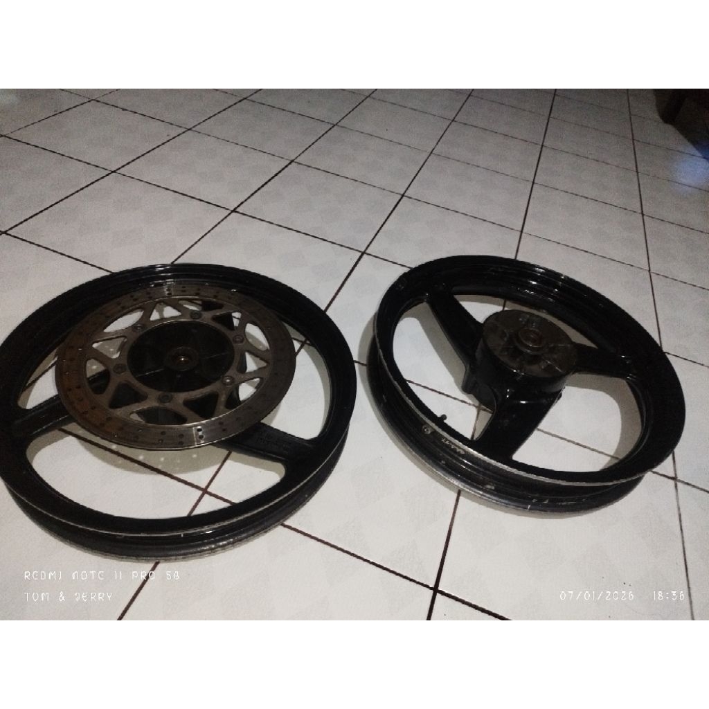 VELG KAWASAKI NINJA RR OLD/NEW