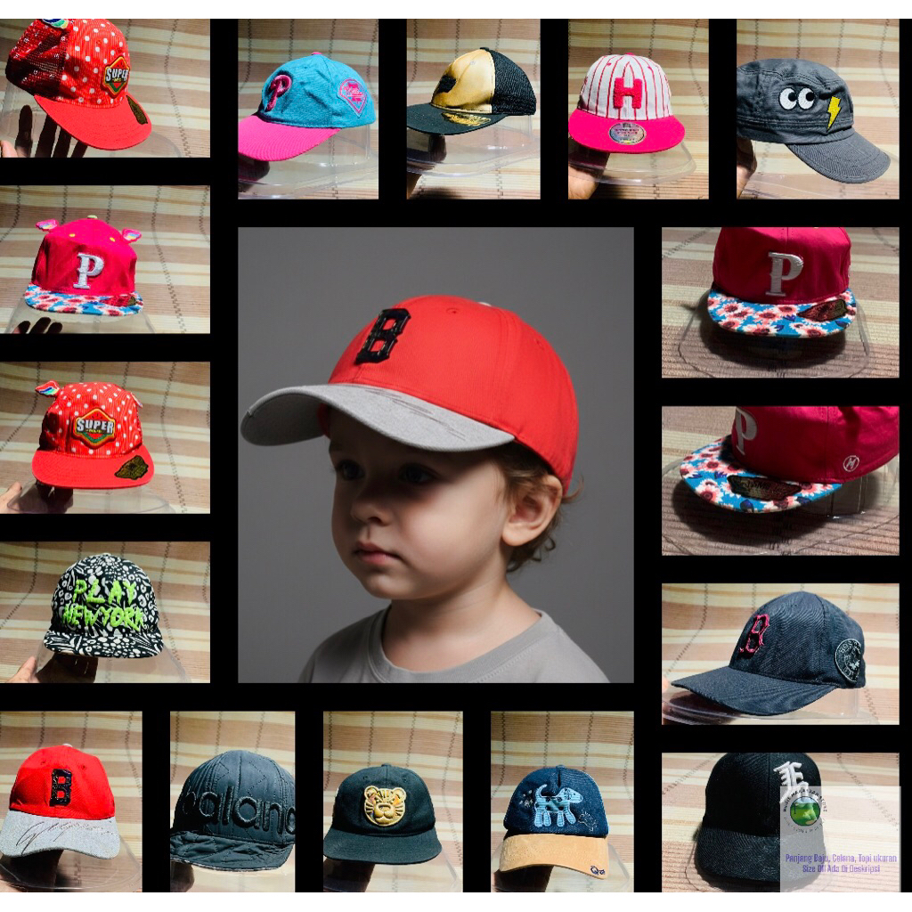 Topi Baseball Anak MLB Cap Original Second Preloved