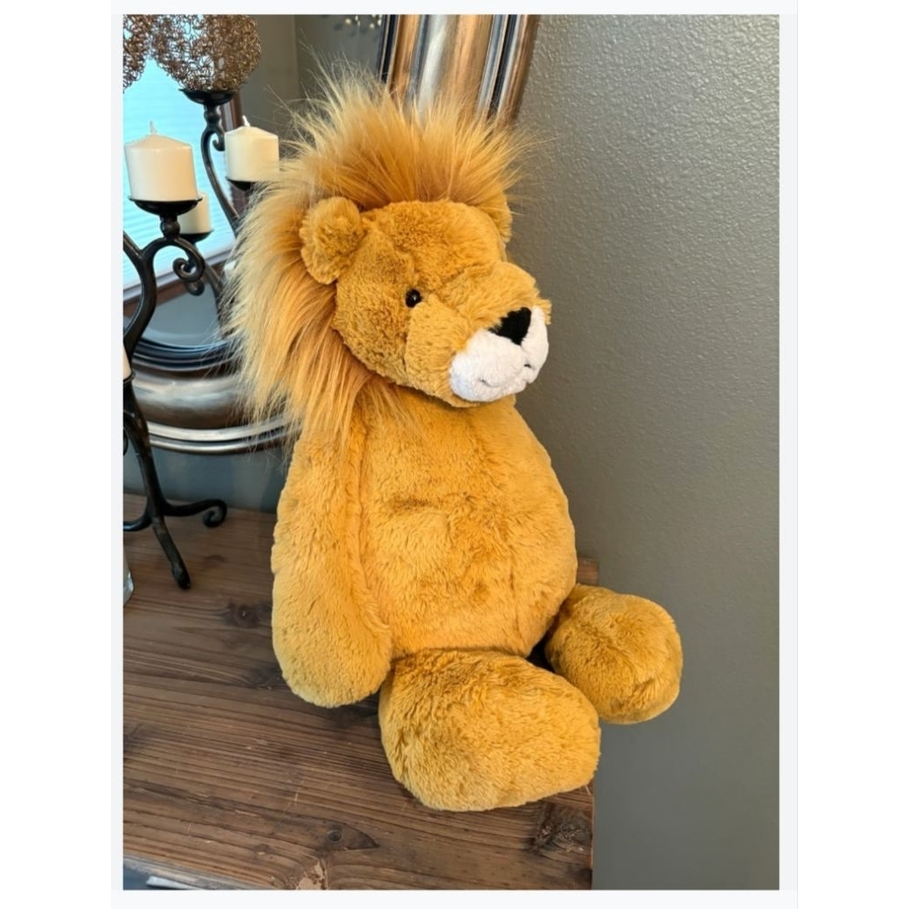 BONEKA JELLYCAT BASHFUL LION - MEDIUM - HUGE