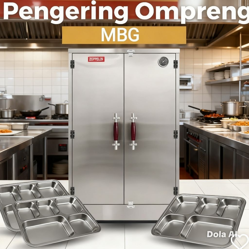 Pengering foodtray mbg / pengering ompreng mbg / oven pengering ompreng mbg