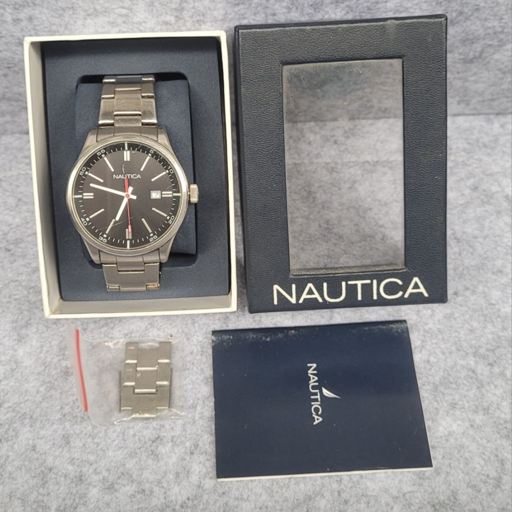 Nautica Original - Jam Tangan Second Fullset