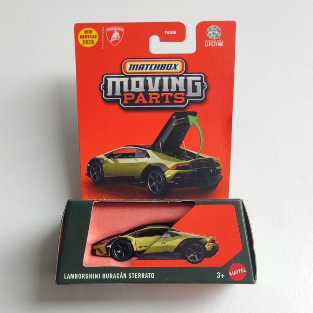 Matchbox Moving Parts Lamborghini Huracan Sterrato Gold - MBX SERIES