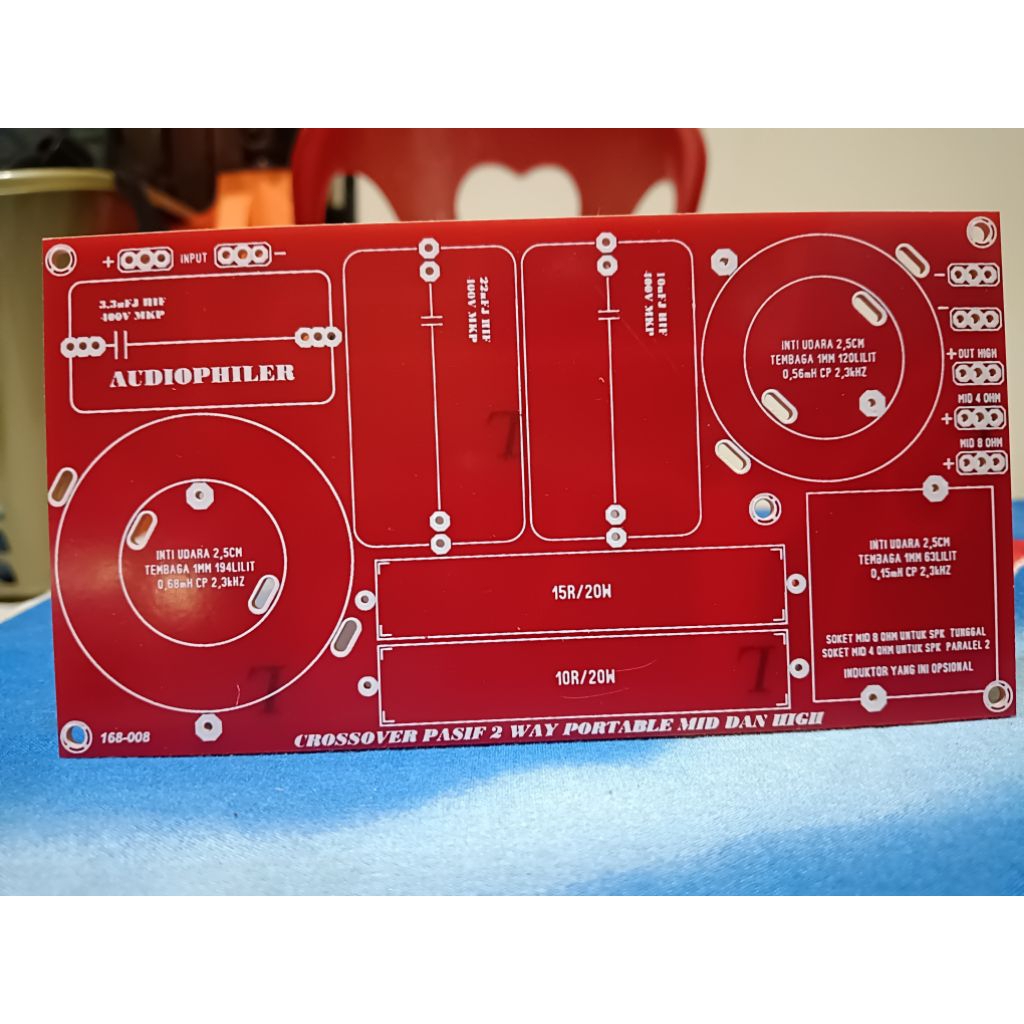 pcb crossover 2way by nur pcb