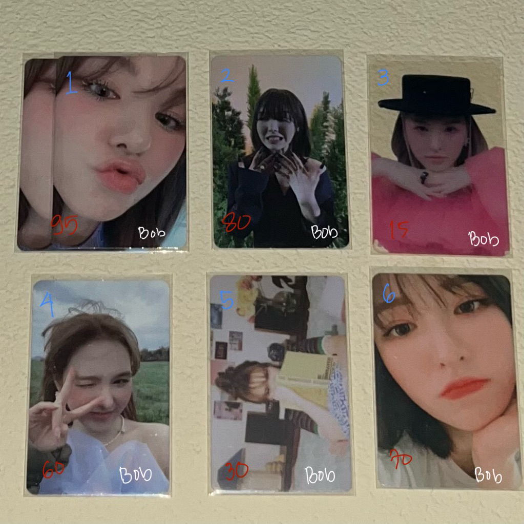 Photocard PC Wendy Red Velvet OFFICIAL