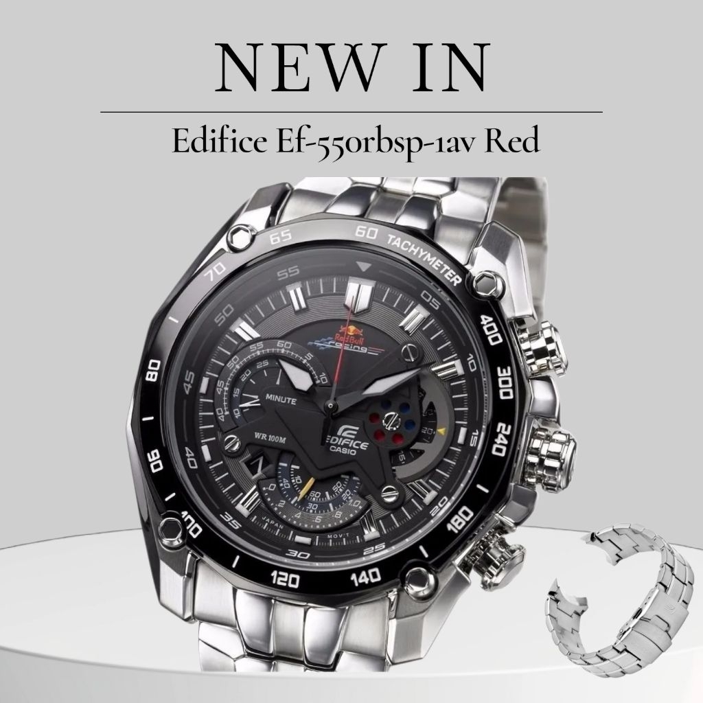 Jam Tangan Pria Edifice EF-550RBSP-1AV Red