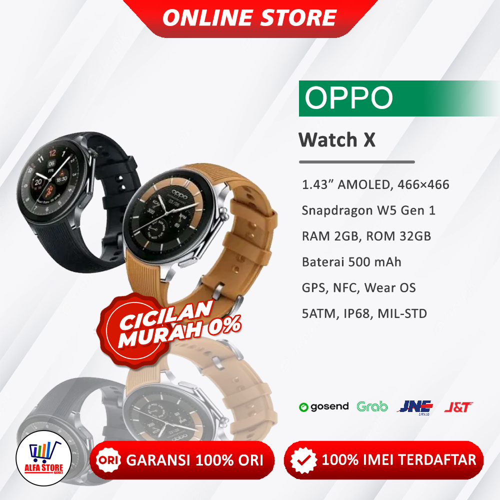 Oppo Watch X Garansi Resmi