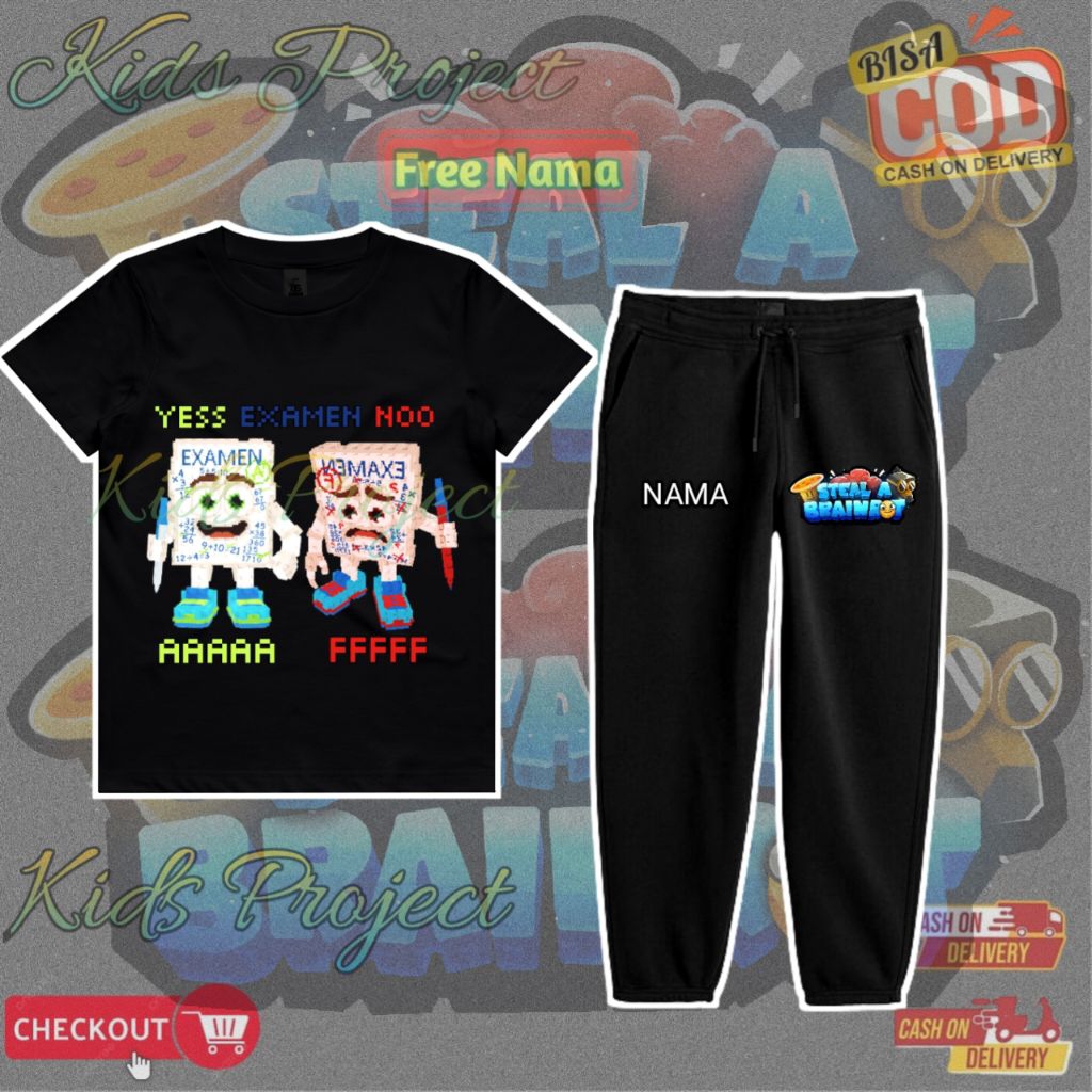 Setelan Anak Yess My Examen Noo My Examen STEAL A BRAINROT Roblox New