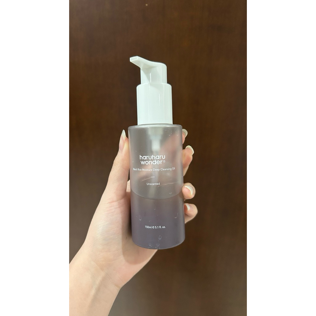 (Preloved) Haru Haru Wonder Black Rice Moisture Deep Cleansing Oil