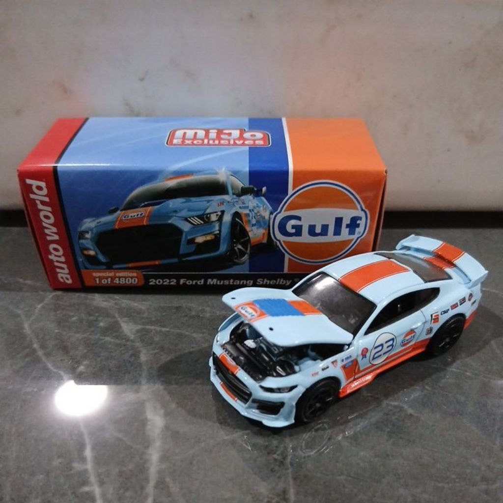 Auto World Ford Mustang Shelby GULF GT500