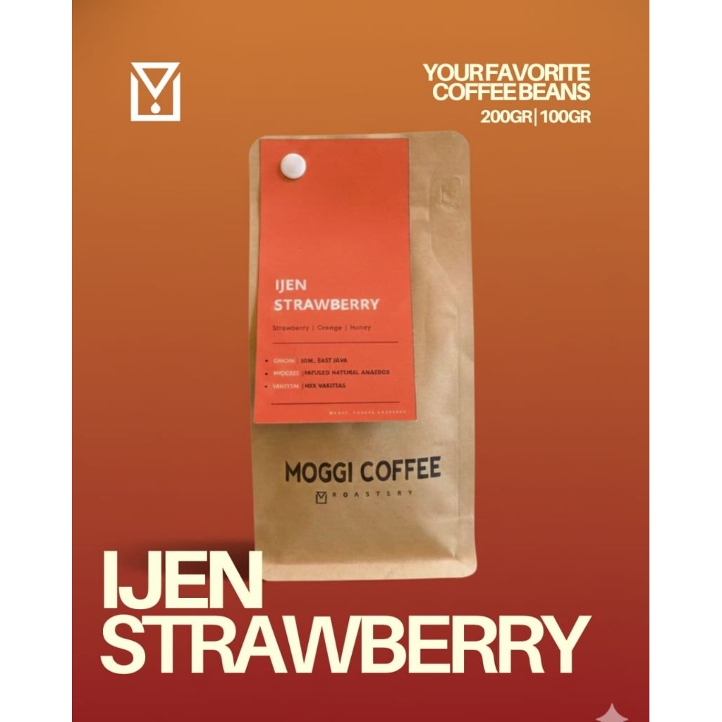 Coffee Infused - Ijen strawberry 100 gr