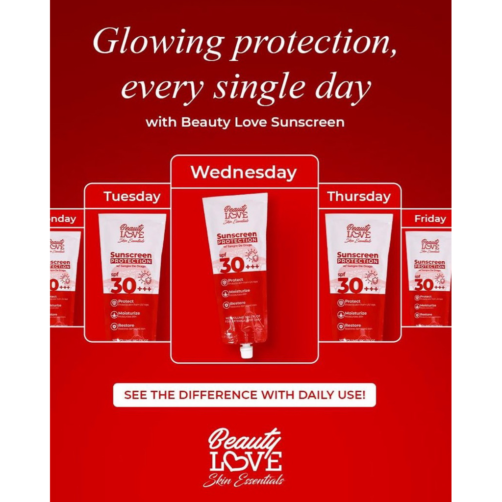 TERMURAH CREAM KRIM SIANG SUNSCREENS SUNSCREEN 50 GRAM BEAUTYLOVE BL MALAYSIA BEAUTY LOVE JAMINAN OR