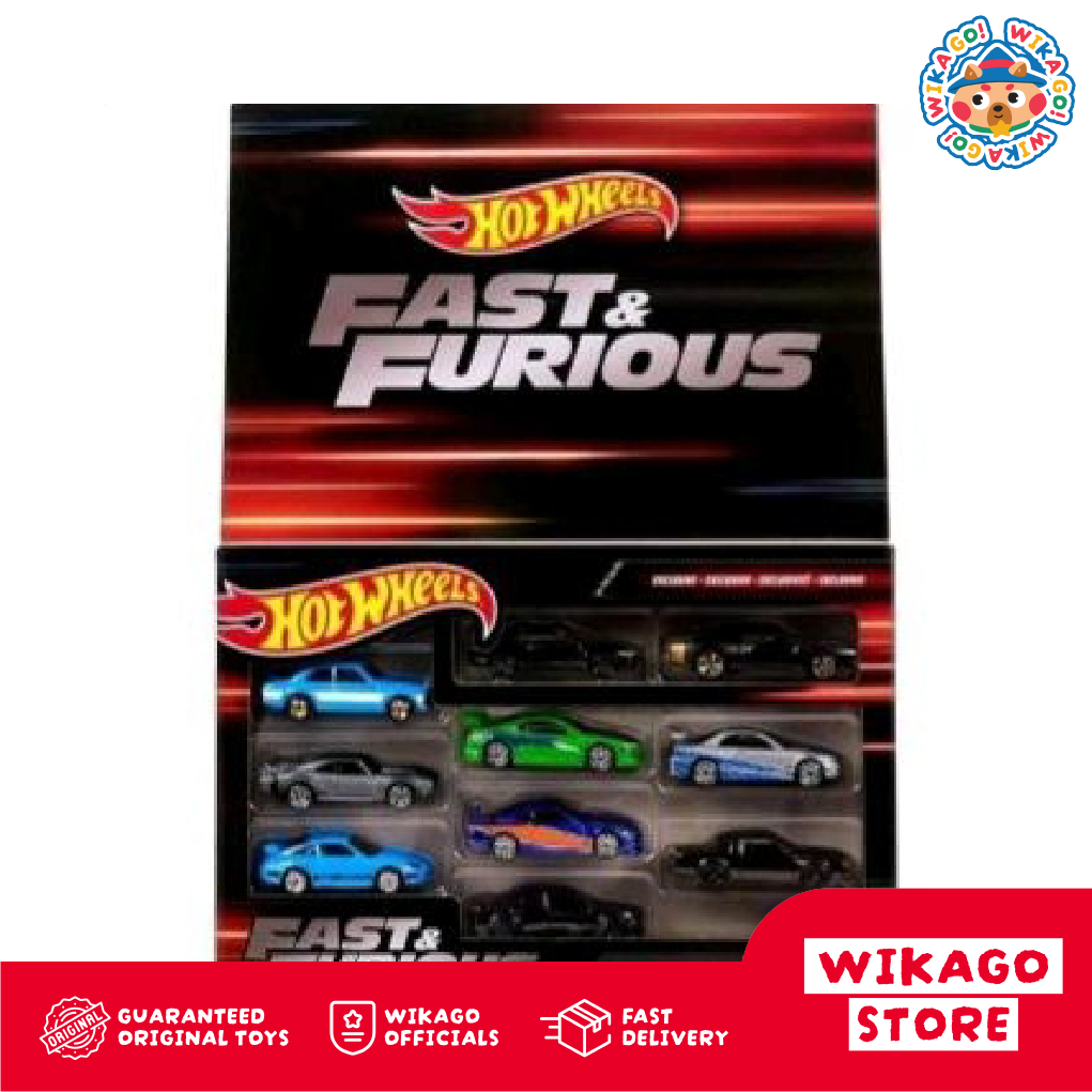 Hotwheels Fast Furious 10 pack exclusive Box set isi 10 / Hot Wheels