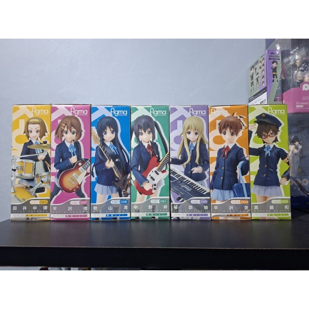 action figure figma k-on kon original set