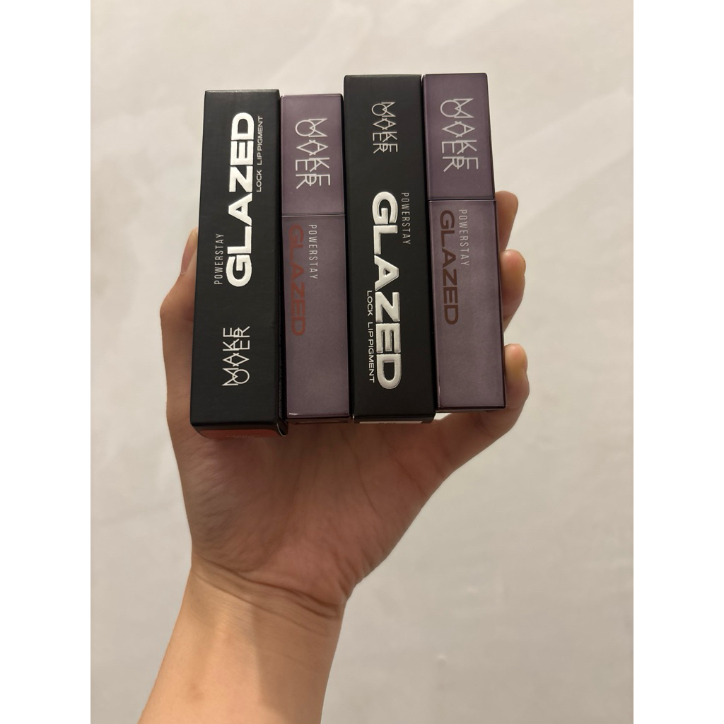 PRELOVED Make Over Glazed Powerstay Lip Pigment D22 Lowkey D12 Vintage