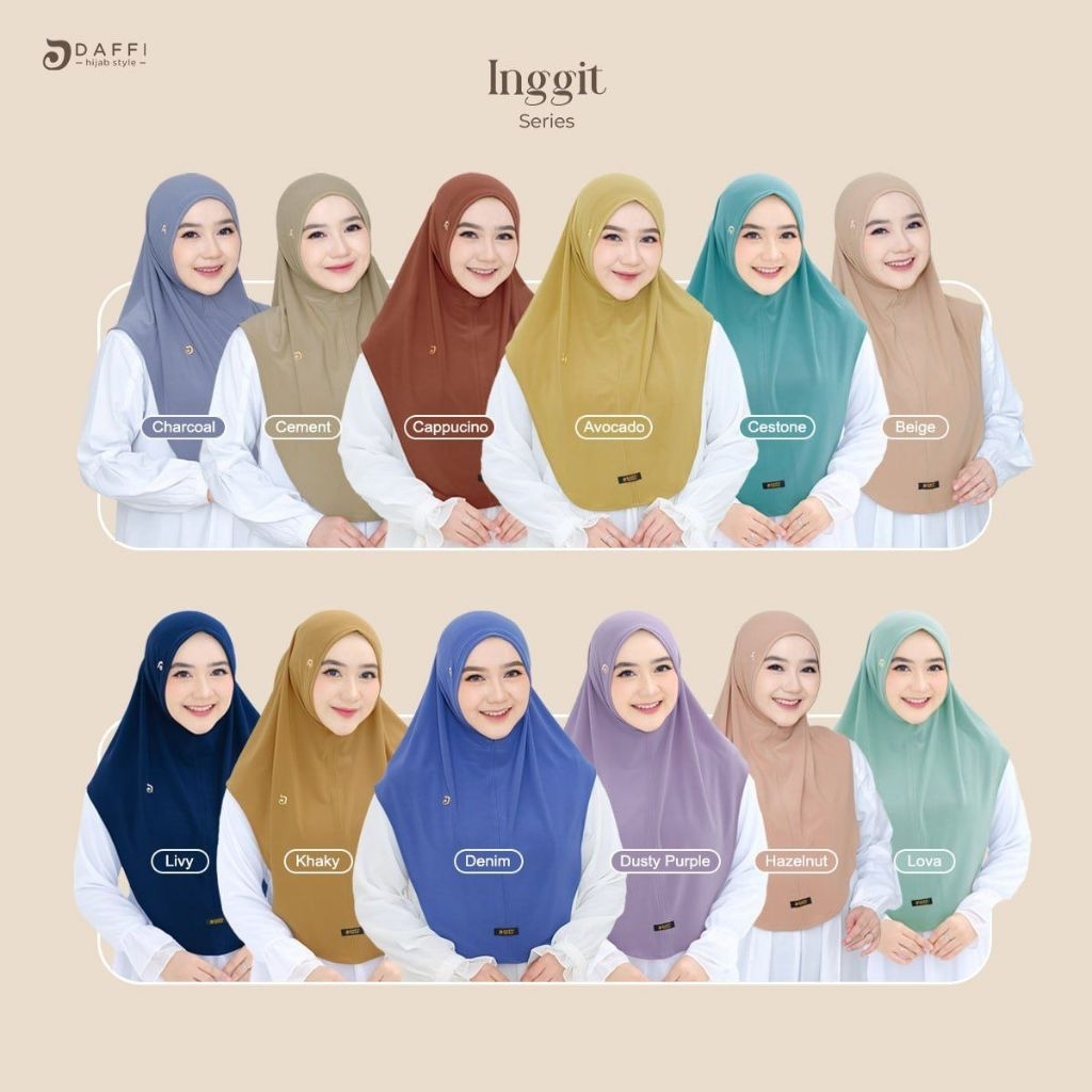 INGGIT DAFFI HIJAB/DAFFI HIJAB SERIES