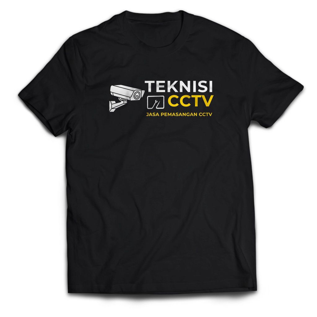 KAOS TEKNISI CCTV JASA PEMASANGAN CCTV
