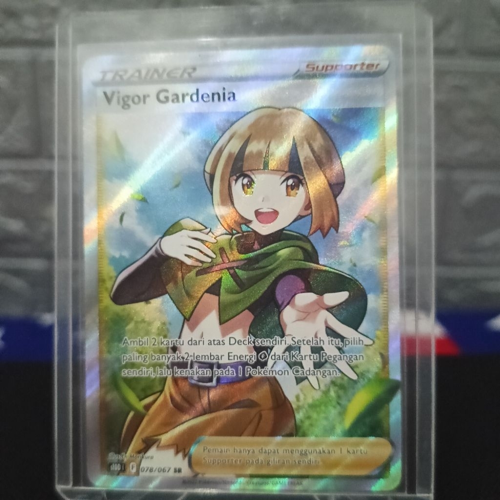Vigor Gardenia SR Pokemon TCG Indonesia