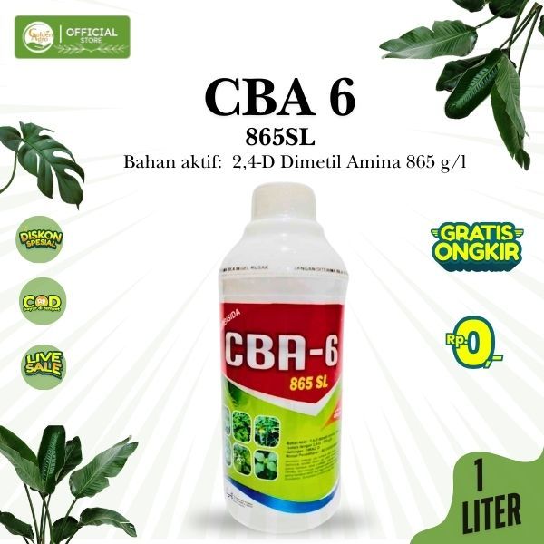 HERBISIDA CBA6 CBA 6 865SL SL 1L 1 LITER