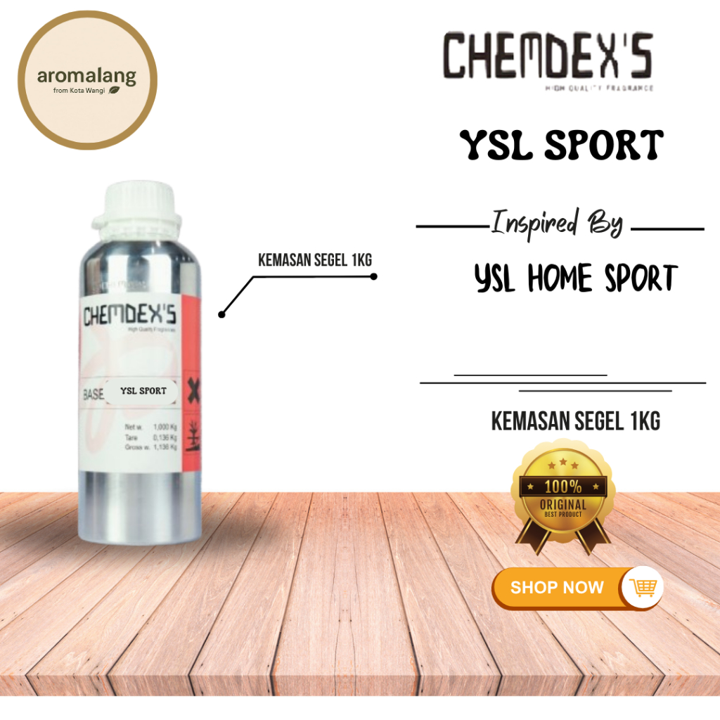 YSL SPORT BY CHEMDEX PARFUM BIBIT | KEMASAN SEGEL 1KG | INSP BY YSL HOME SPORT