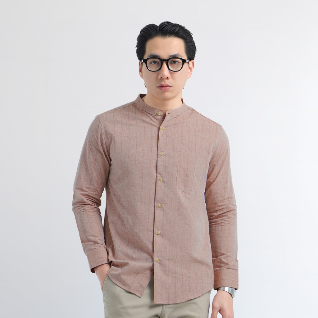 Platini Kemeja Pria Koko Shanghai Panjang Katun 22075