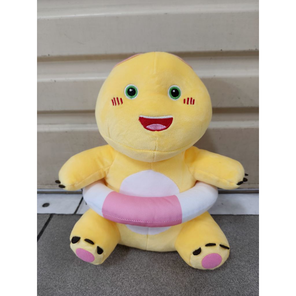 Boneka Nailong lucu Nailong renang Boneka karakter Dino Nailong kuning