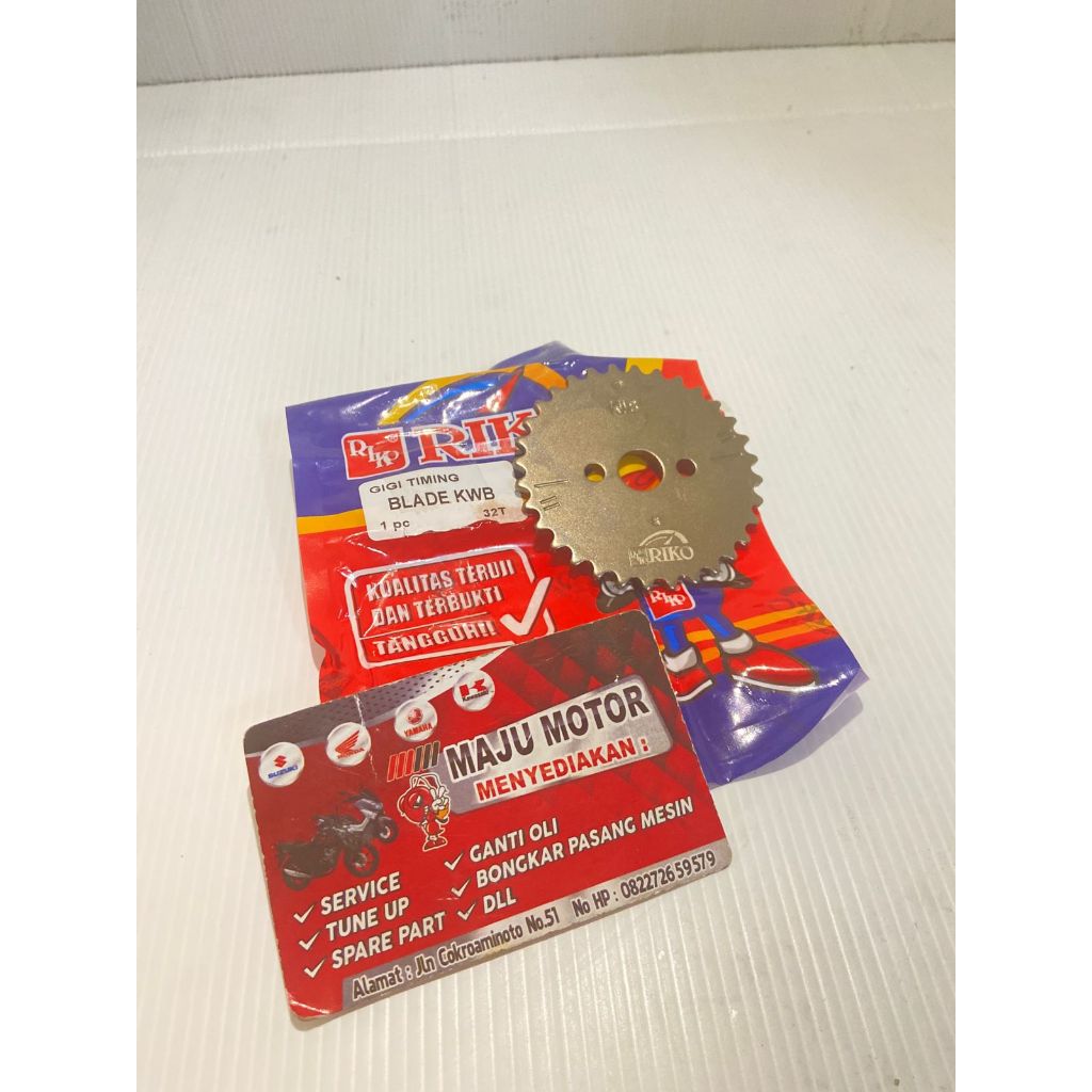RIKO Gear GIGI SENTRIK TIMING 32T Revo Absolute KWB Gear Timing Blade Fi Blade Lama Old RIKO HIGH QU
