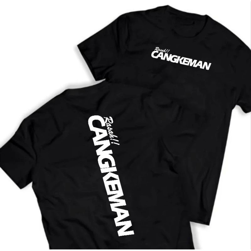 Ready Kaos Rasah Cangkeman Baju Kata-Kata Bahasa Jawa Keren T-Shirt Distro Lengan Pendek Unisex