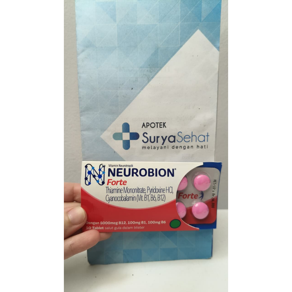 Neurobion Forte 10 tablet - Neurobion pink
