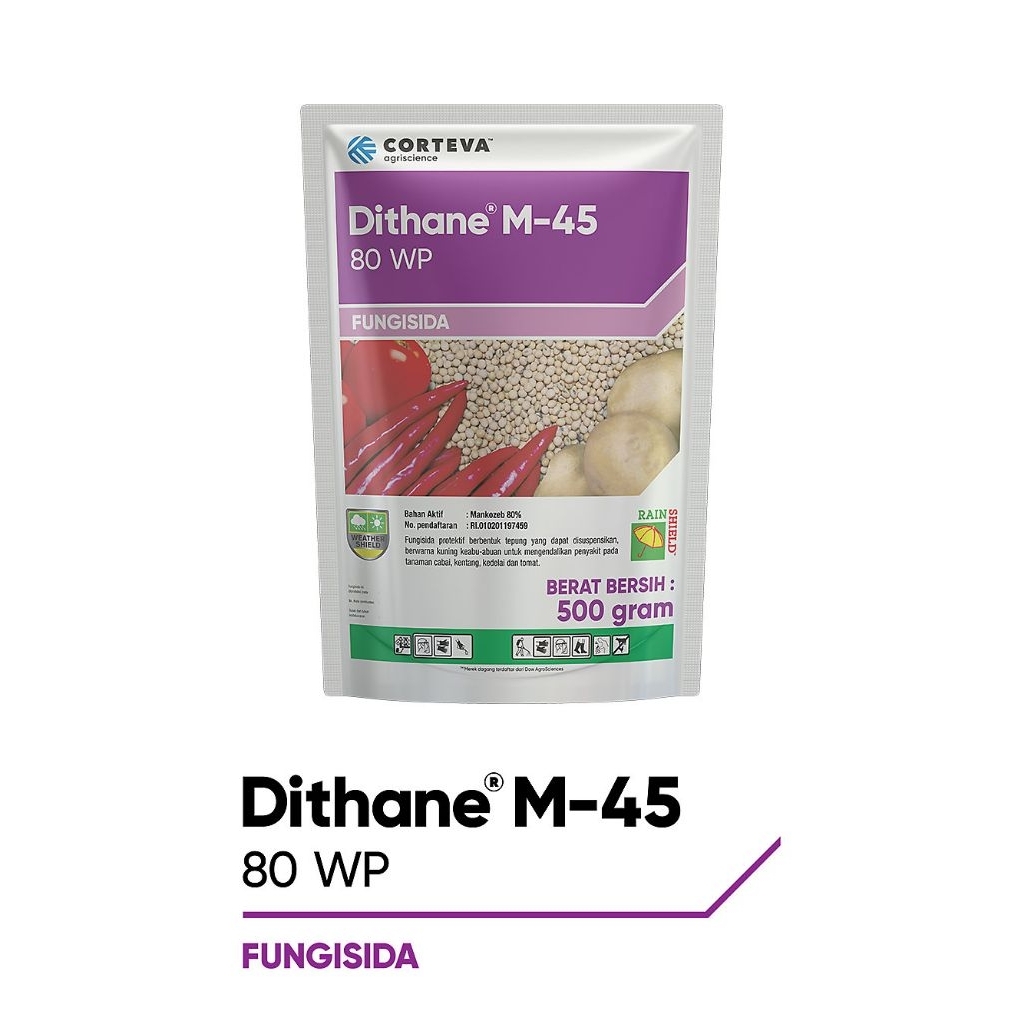 DITHANE 80 WP MANKOZEB (FUNGISIDA) 500 GR