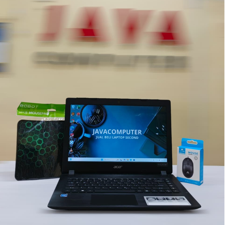 Acer Aspire 3 A314 - 32 Intel Celeron N4120 RAM 4GB DDR4 SSD 256GB Second