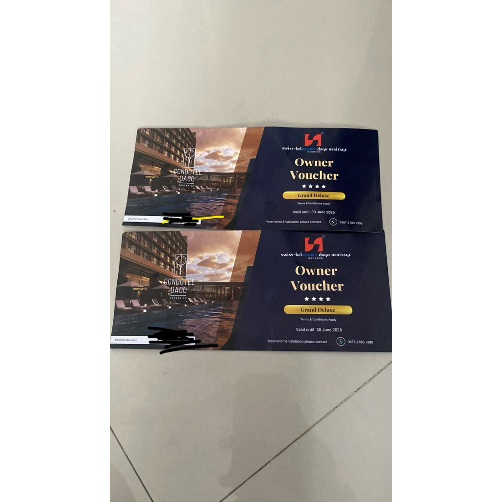 Voucher hotel swiss bell in Dago Bandung 25-26 januari 2026