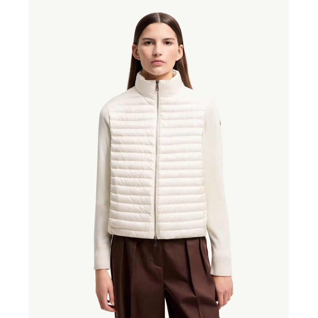 M*ncler Padded Cardigan