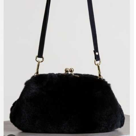 (PRELOVED) SLING BAG TAS BULU BEHEL - REX RABBIT - ORIGINAL STUDIO CLIP