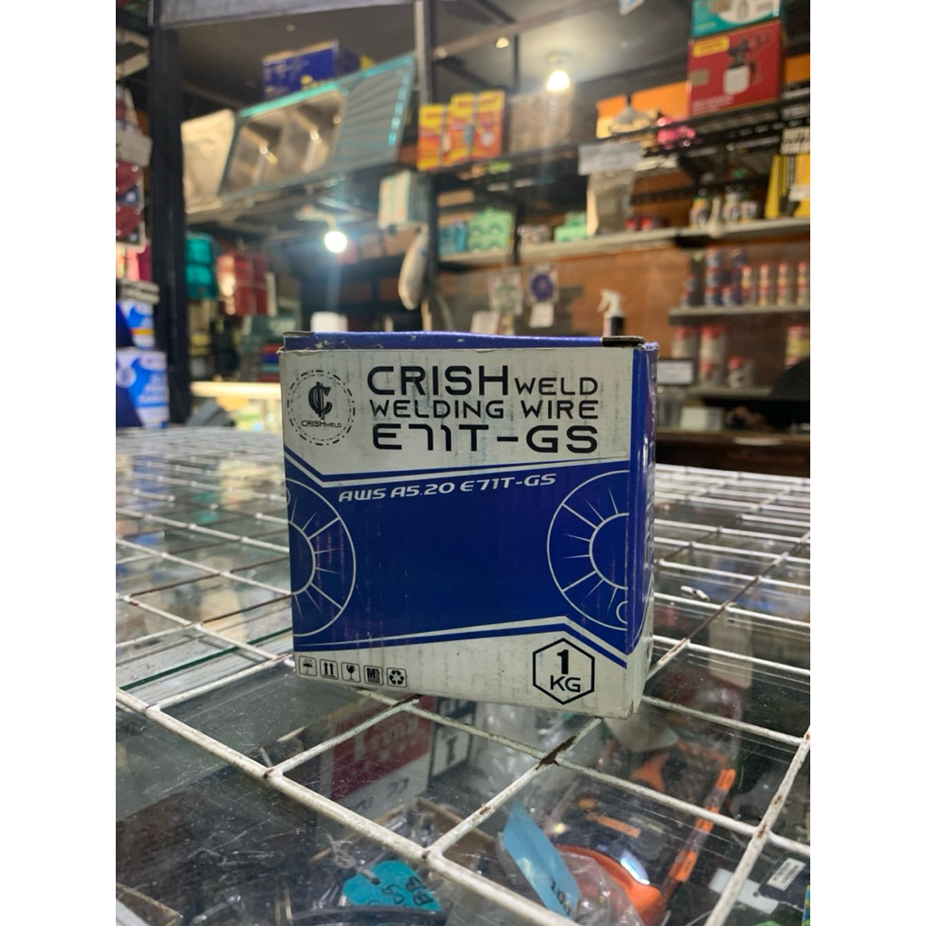 Kawat Las TIG 0.8mm Crish Weld 1kg