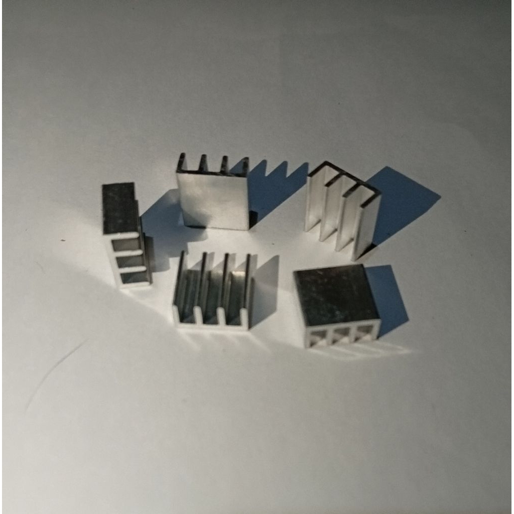 2pcs Heatsink Aluminium Pendingin 11×11×5mm Heatsink Pendingin Heat Sink