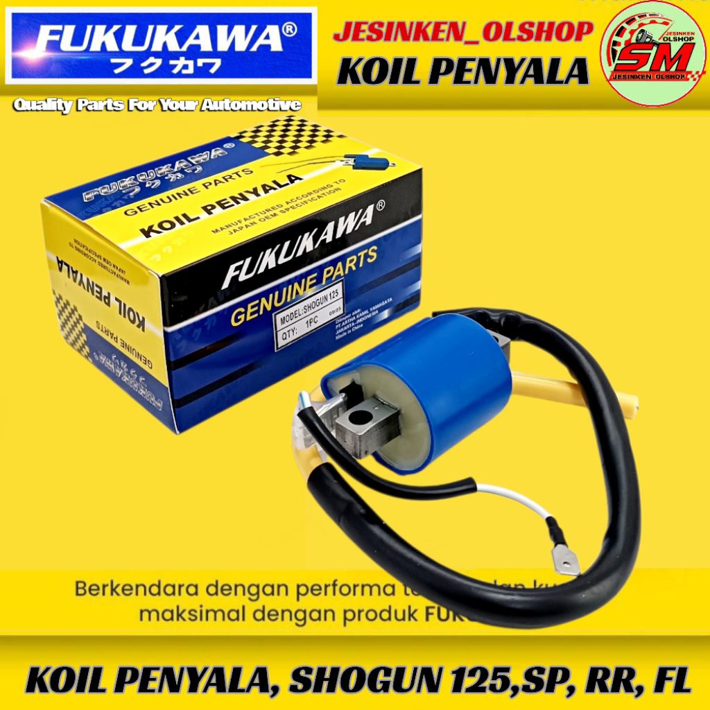 Koil Coil Pengapian Suzuki Shogun 125,Shoun110,Smash,Original Fukukawa