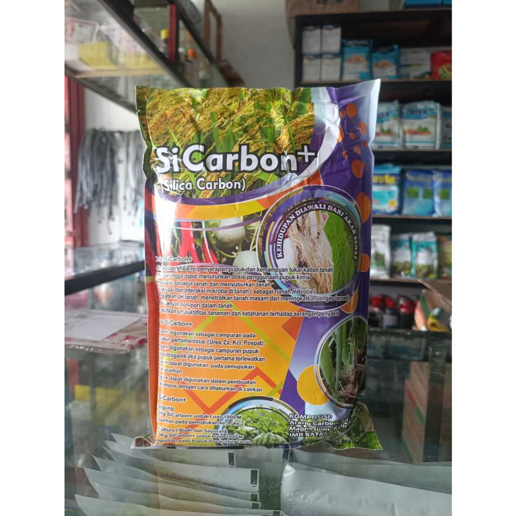 pupuk Sicarbon silika karbon 1kg
