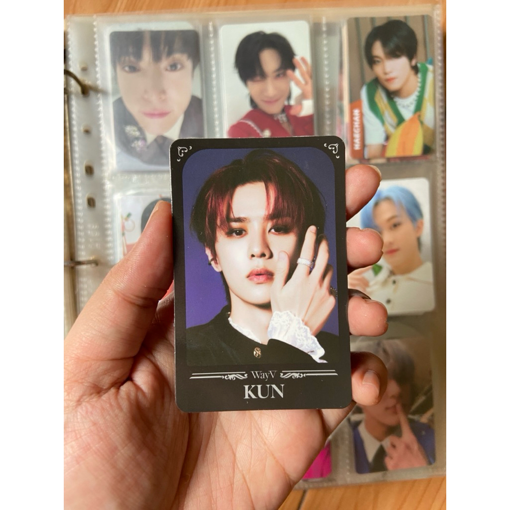 Photocard WayV Kun Phantom TC A ver konsep
