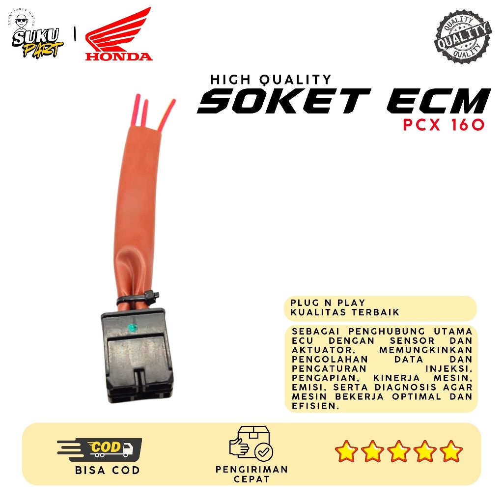 SOKET SOCKET ECM ACG ECU PCX 160 PCX 160 VARIO 160 ADV 160 ECU ECM ORIGINAL