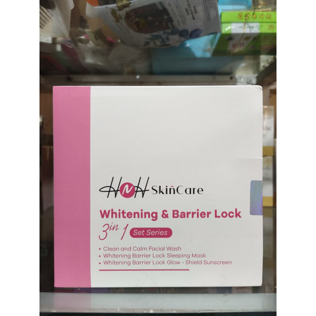 HNH Paket Whitening Barrier Lock 3 in 1 Paket Skincare Remaja