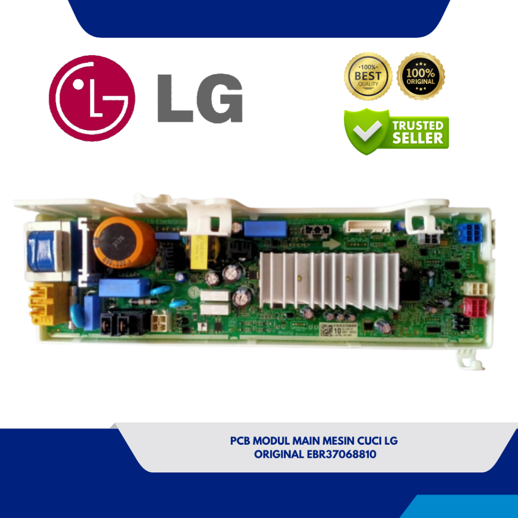 PCB MODUL MAIN MESIN CUCI LG FV1285S3WS/FV1285S3VS ORIGINAL EBR37068810